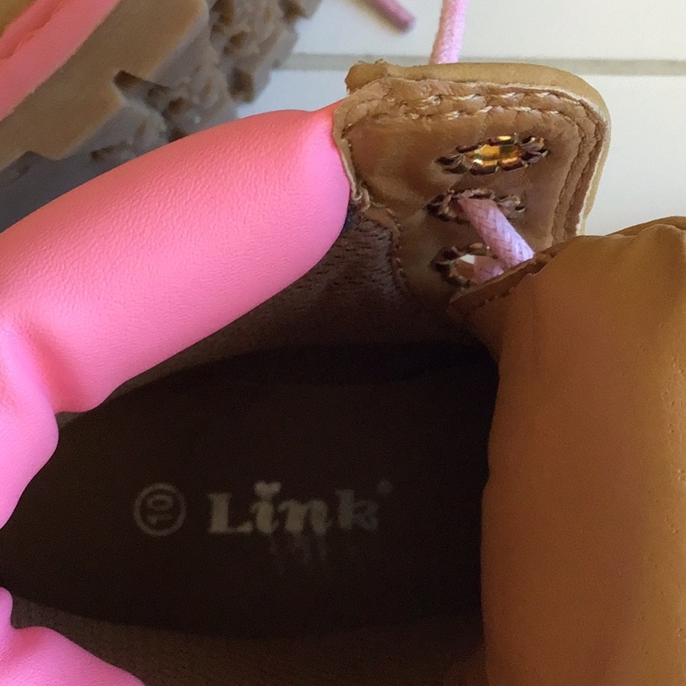 HOST PICK ‘Link’ Fashion Lace-Up Lug Threaded Sole Boots - Picture 6 of 7